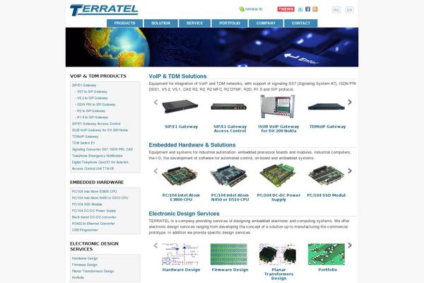 terratel.eu site used Theme-new