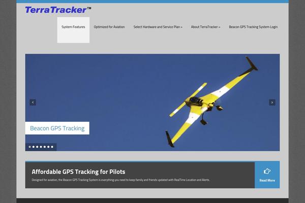 terratracker.com site used Terratracker-theme