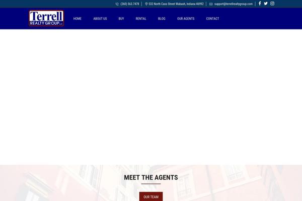 Site using Myhome-idx-broker plugin