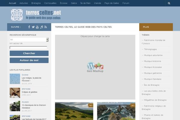 Site using Geo Mashup plugin