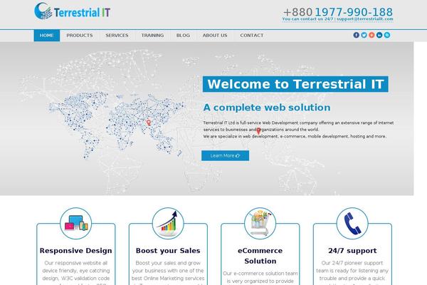 Site using Post-widget plugin