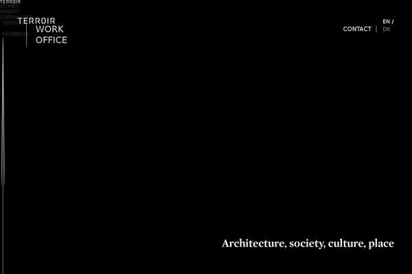 terroir.com.au site used Terroir