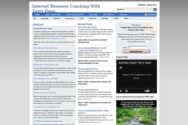 terrydean.org site used Gymnaz