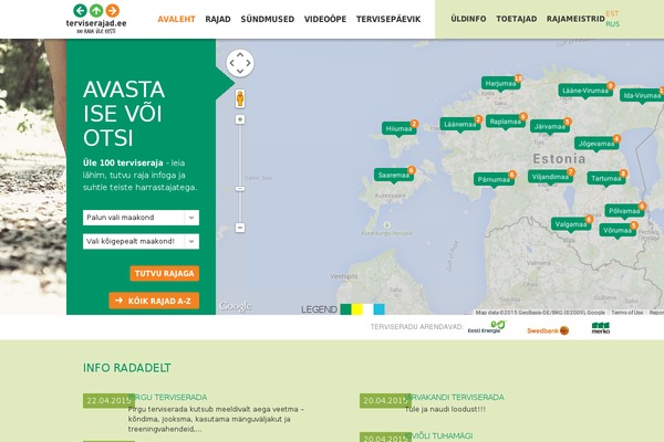 Site using Wp-google-map-gold plugin