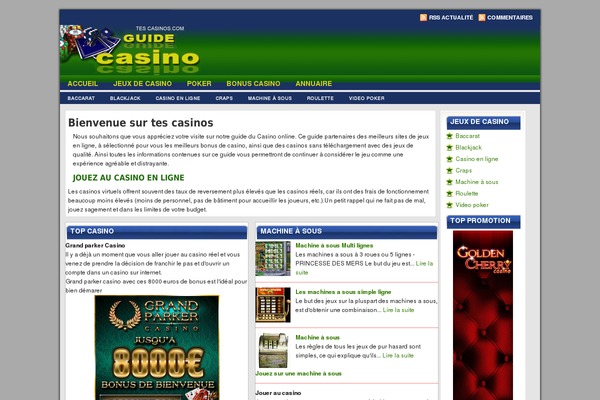 Cenote theme site design template sample