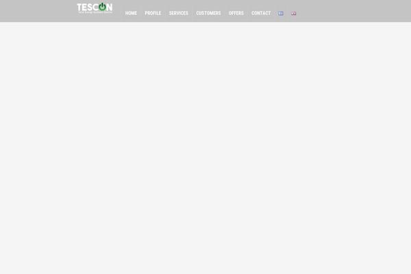 tescon.gr site used Snshadona