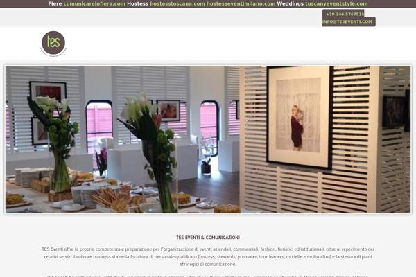 Neve theme site design template sample