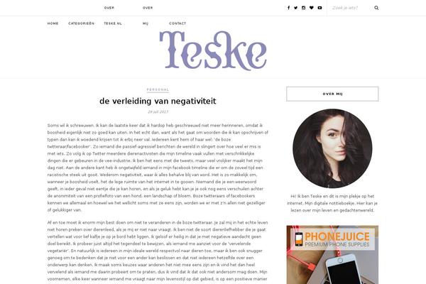 Rosemary theme site design template sample