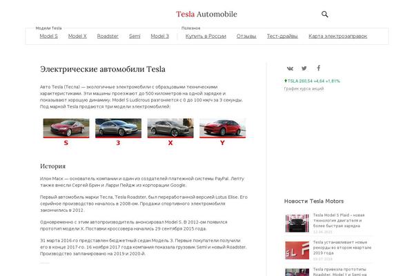 Site using Stock Ticker plugin