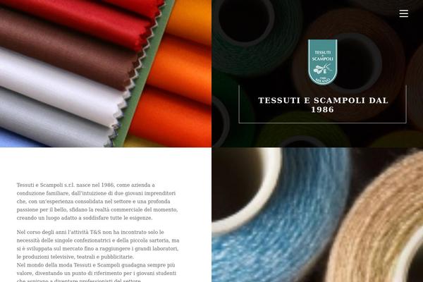tessutiescampoli.it site used Onepagepro