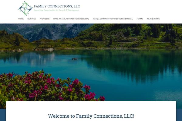 Hestia-child theme site design template sample
