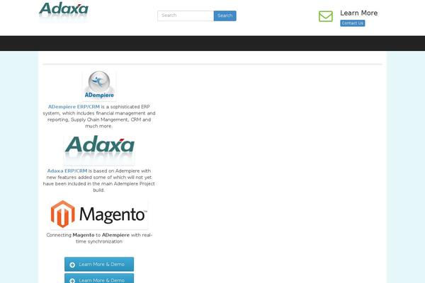 Aadya theme site design template sample