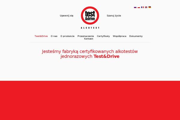 Site using News Manager plugin