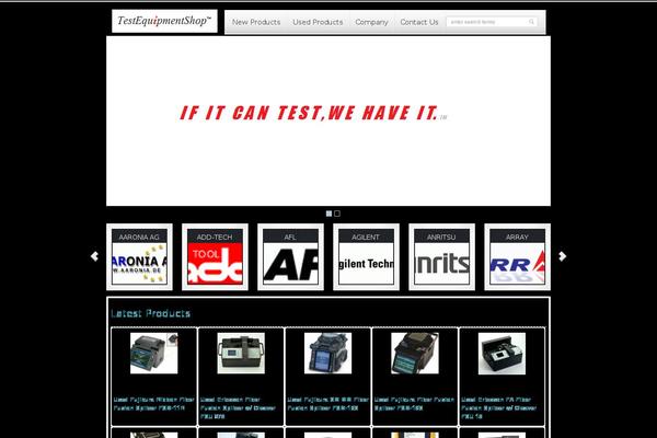 Site using WooCommerce plugin