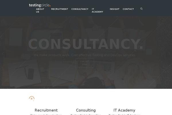 Salient theme site design template sample