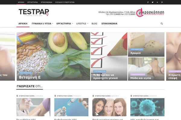 Site using Meks-easy-social-share plugin