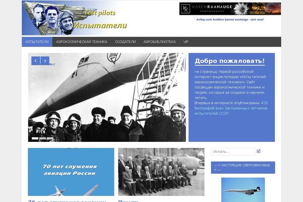 Merlin theme site design template sample