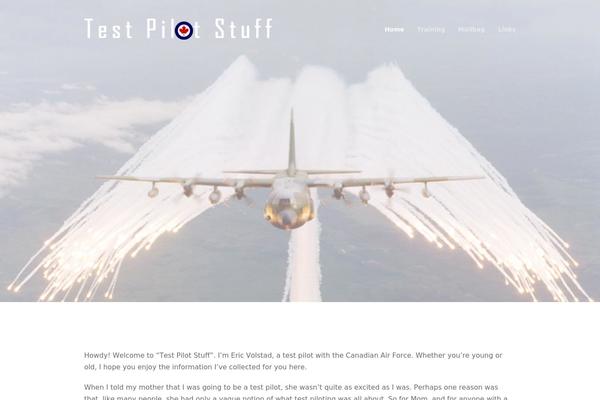 Hayden theme site design template sample