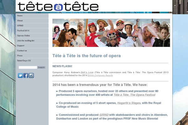 tete-a-tete.org.uk site used Tete