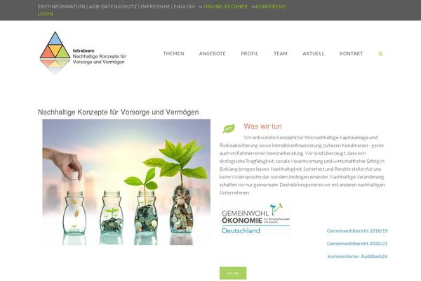 tetrateam.de site used The-core-parent