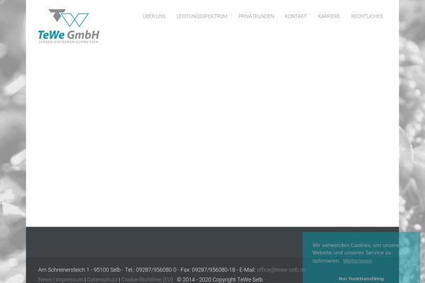 Tempcore theme site design template sample