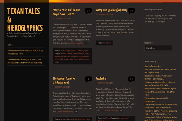 Sunspot theme site design template sample