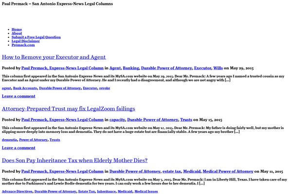 texasestateandprobate.com site used Motioner