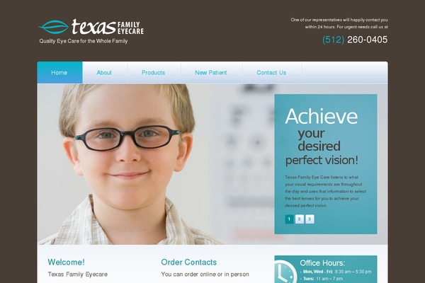 Divi Child theme site design template sample