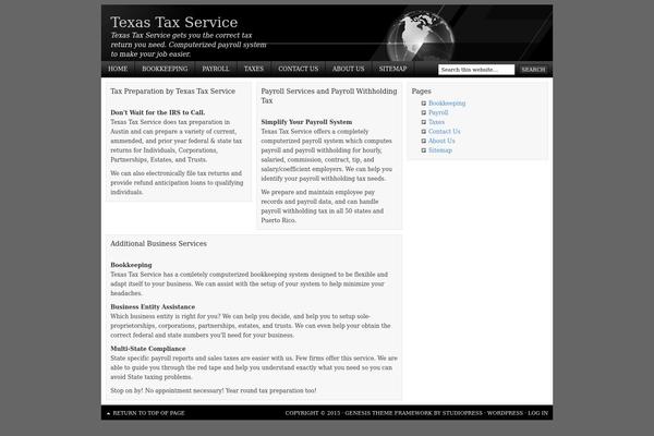 Corporate theme site design template sample