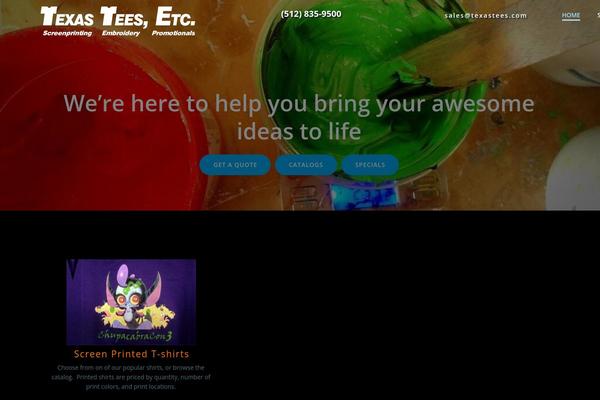 Colibri WP theme site design template sample