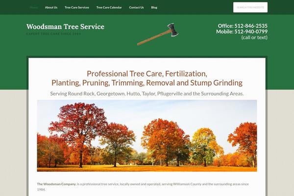 Going Green Pro theme site design template sample