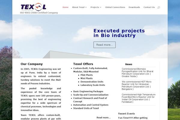Site using Portfolio Gallery plugin