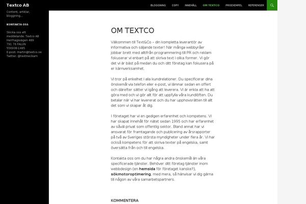 Neve theme site design template sample