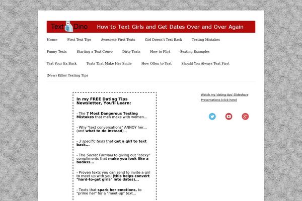 Twentytwelve-child theme site design template sample