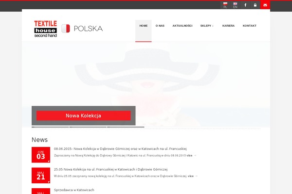 Site using The_grid plugin