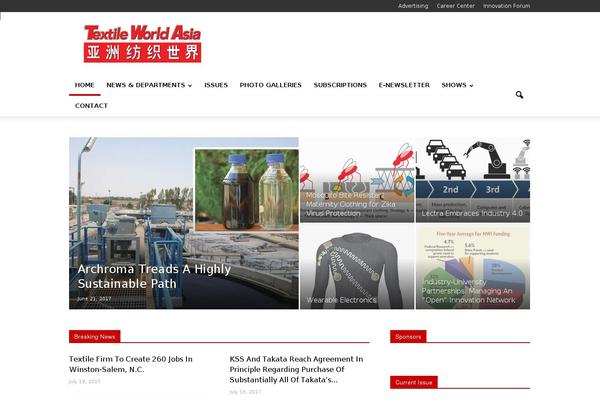 Newspaper theme site design template sample