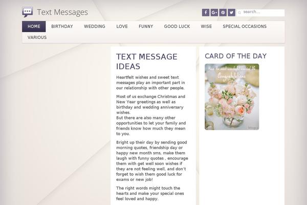 Avenue theme site design template sample