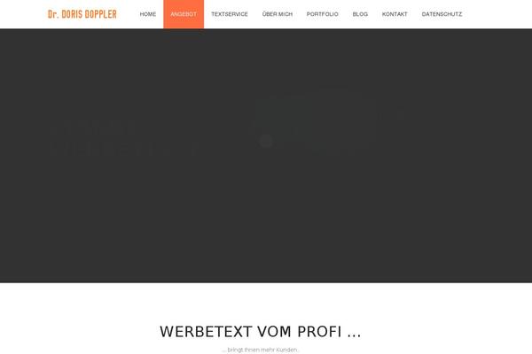 Universe theme site design template sample