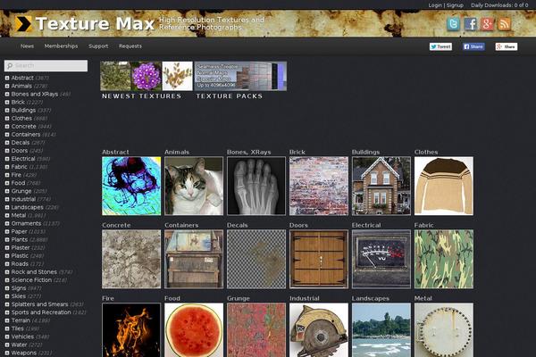 texturemax.com site used Texturemax