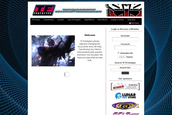 tf-prototype.com site used Caff