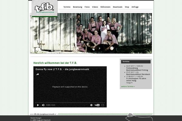 Site using Slidorion plugin