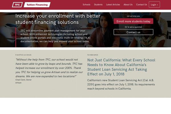 tfctuition theme websites examples