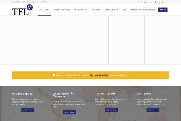 tfli.org site used Enfold