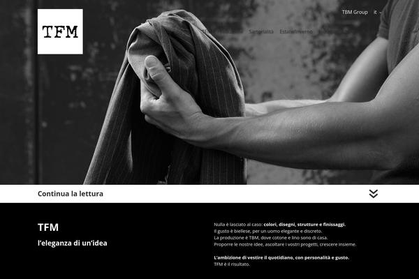 Tbm theme site design template sample