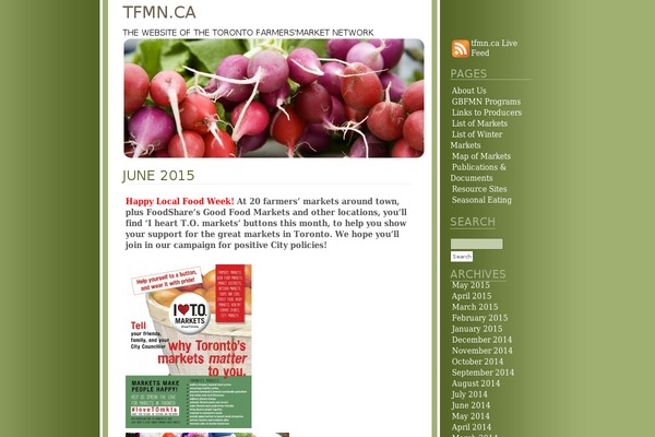tfmn.ca site used Foodiz