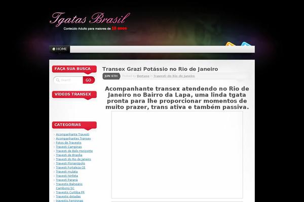 Mystique2 theme site design template sample