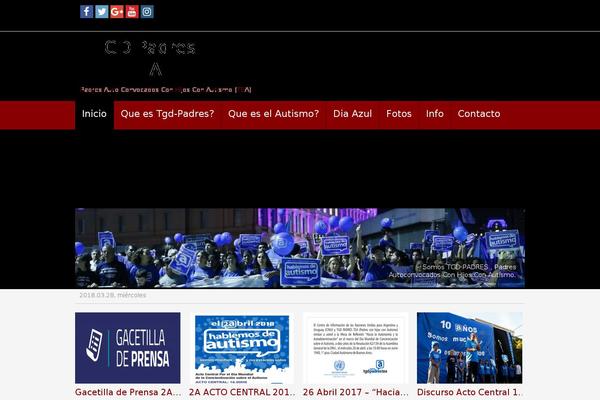 Site using Wd-facebook-feed plugin