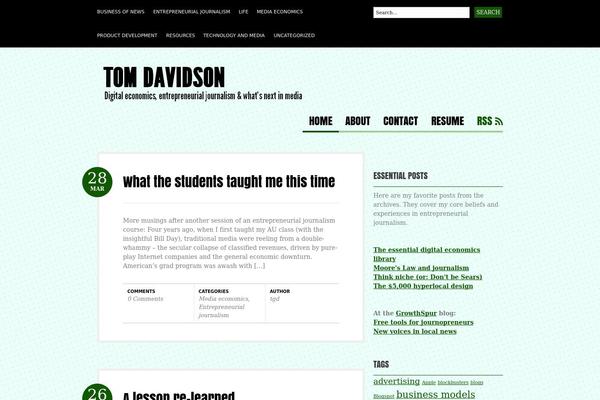 Copyblogger theme site design template sample