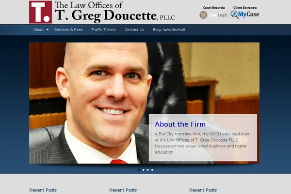 Site using Genesis Social Profiles Menu plugin