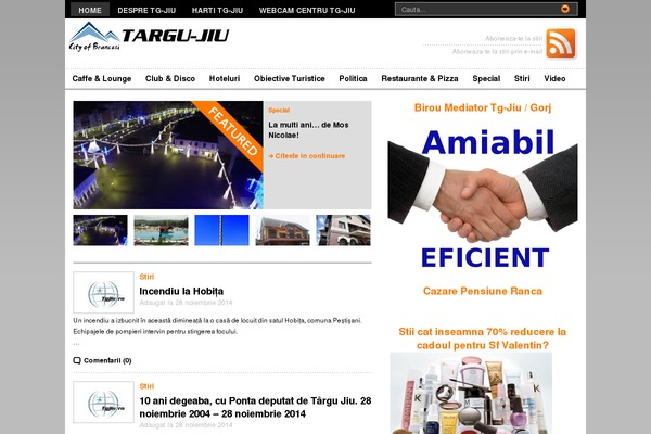 General News theme site design template sample
